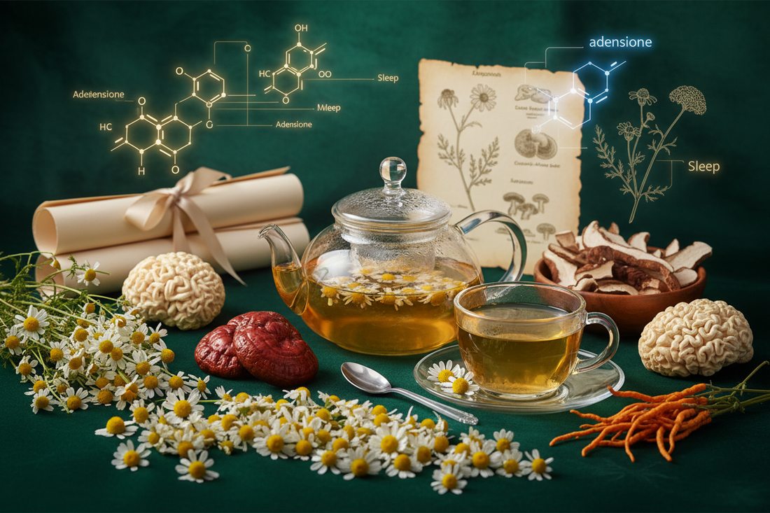 Cordysafelife Chamomile+ herbal tea