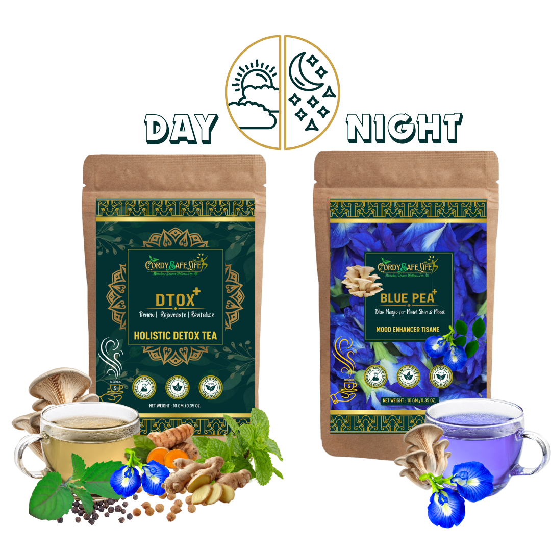 Dtox+ & Bluepea+ Day Night Duo For Liver Detoxification