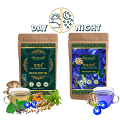 Dtox+ & Bluepea+ Day Night Duo For Liver Detoxification