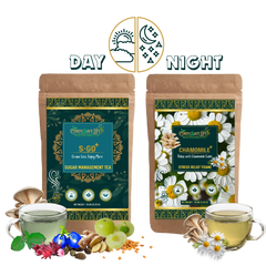 S-Go+ & Chamomile+ Day Night Duo For Sugar Management