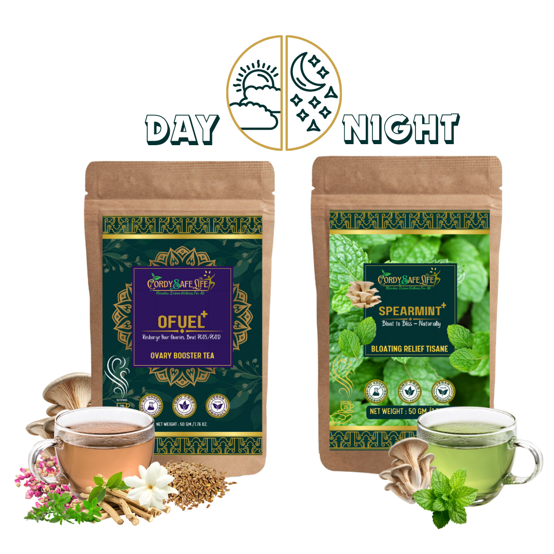 Ofuel+ & Spearmint+ Day-Night Hormone Balance Duo