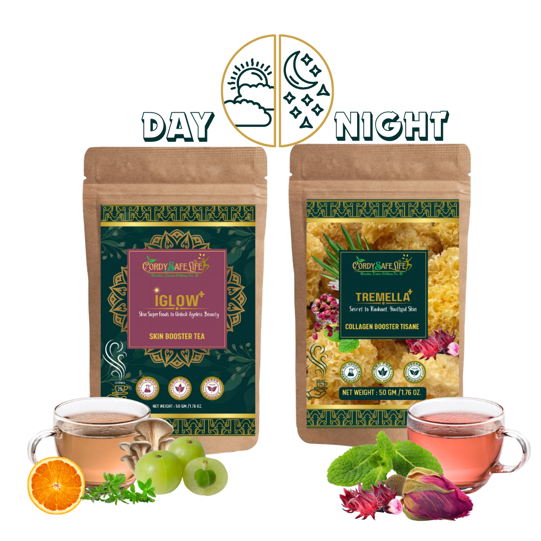 iGlow+ & Tremella+ Day Night Duo For Skin Health