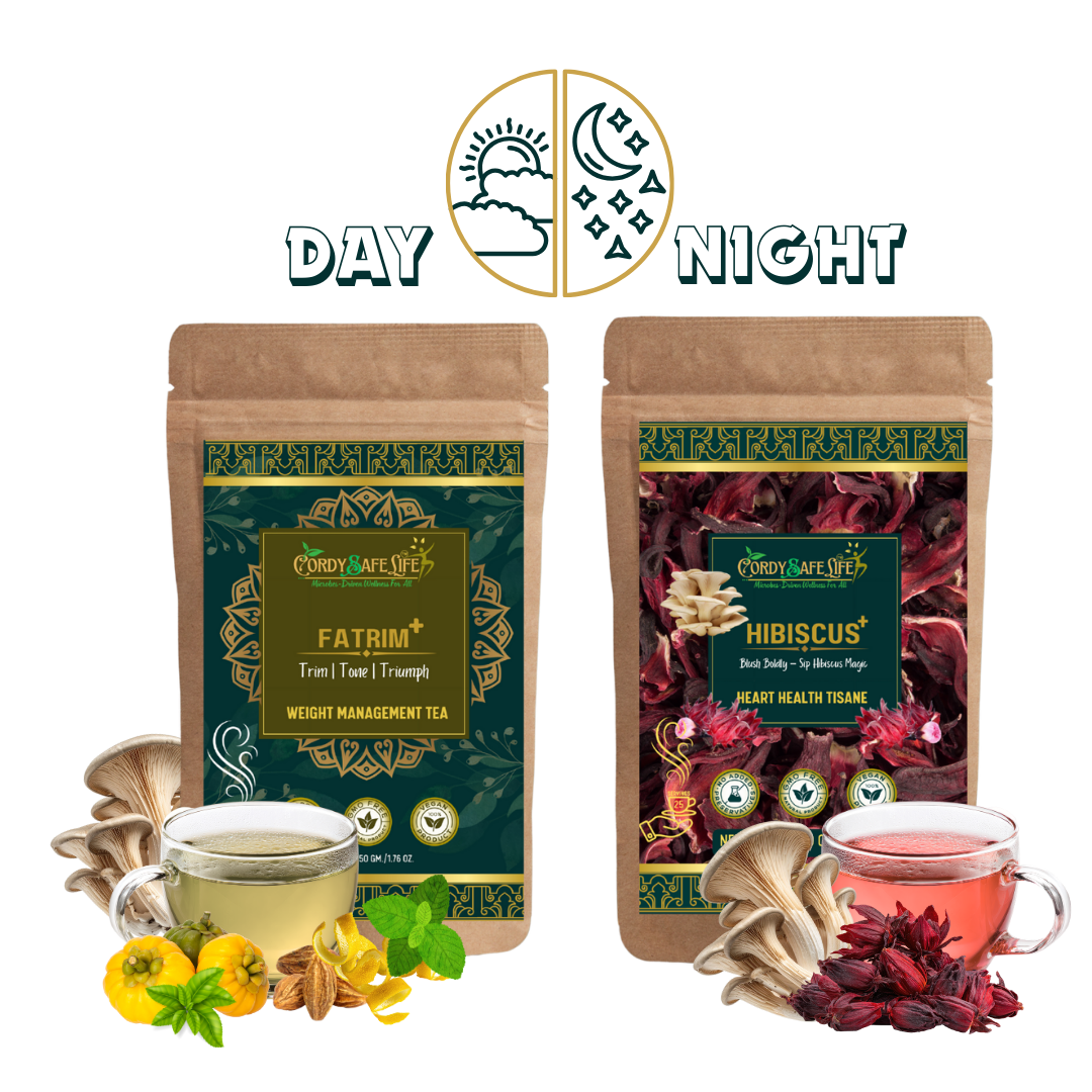 Fatrim+ & Hibiscus+ Day Night Duo For Weight Management