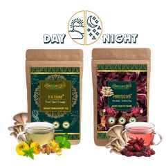 Fatrim+ & Hibiscus+ Day Night Duo For Weight Management