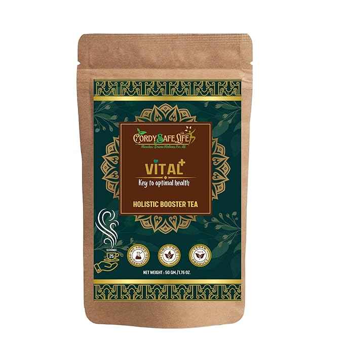 Vital+ Herbal Tea Blend | Immunity, Skin Glow, Gut Cleanse | 19+ Herbs | 50 gm
