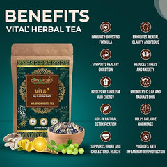 CordyGrapeLife Vital Herbal Tea with health benefits 