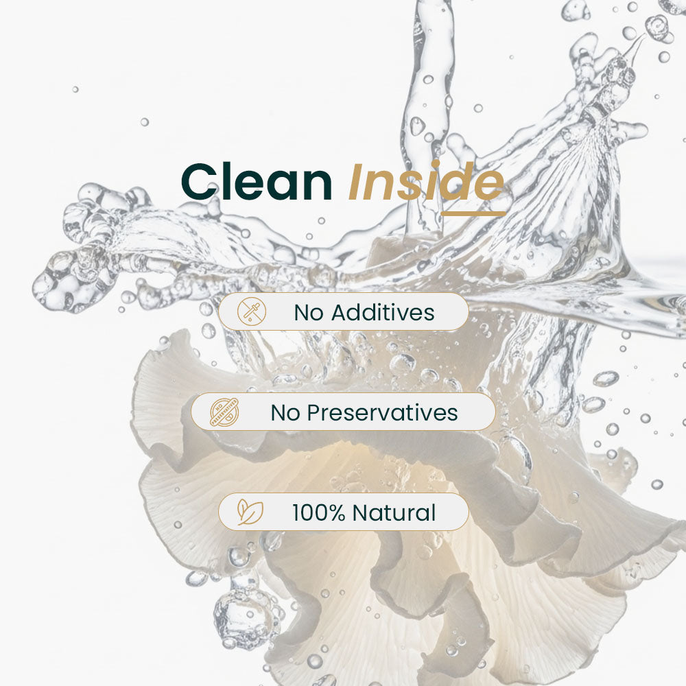 tremella+ 'Clean Inside' emphasizing no additives and no preservatives.