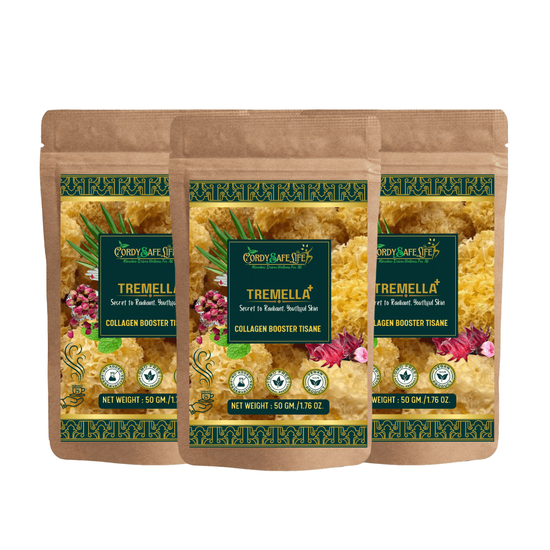 Three packages of Tremella 