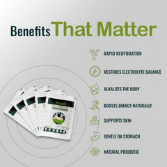 Coconutrix DehydratedTender Coconut Water Powder | Natural Electrolytes | Instant Hydration | No Added Sugar | Post-Workout Rehydration | Immunity & Energy Support | 200 gms | 20 Servings - Cordysafelife